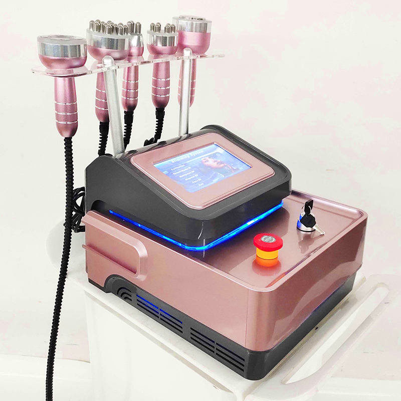 New 40K Vacuum Lipo Slimming Ultrasonic Cavitation Radio Frequency RF Spa Weight Reduce Fat Loss Skin Tightening Face Lifting Body Shaping Salon Beaut