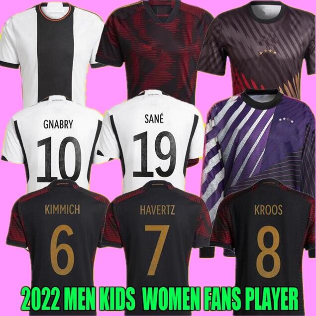 22 23 HUMMELS Soccer Jersey Fans Player Version 2022 2023 KROOS GNABRY SANE MULLER KIMMICH Football Shirt Men Kids Kit set GermanyS long sleeve women goalkeeper women
22 23 HUMMELS Soccer Jersey Fans Player Version 2022 2023 KROOS GNABRY SANE MULLER KIMMICH Football Shirt Men Kids Kit set GermanyS long sleeve women goalkeeper women