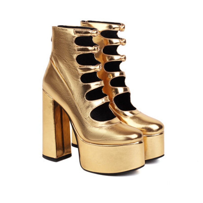 Women Y2K ankle boots Hollow belt buckle chunky heel platform boot waterproof super high heel Roman size 36-43, Fashion boots
Women Y2K ankle boots Hollow belt buckle chunky heel platform boot waterproof super high heel Roman size 36-43, Fashion boots