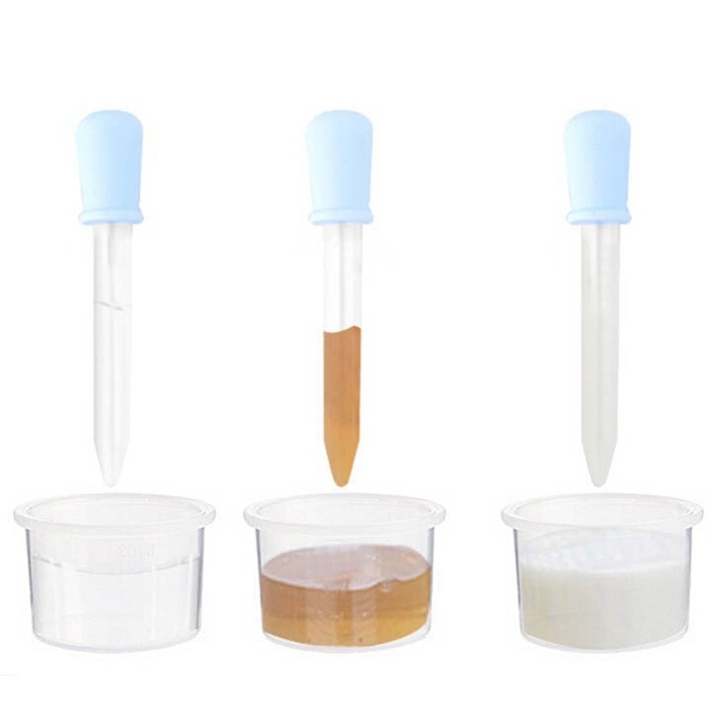 Cups Dishes Utensils 5ML Child Baby Dropper Medicine Feeder Device Silicone Pipette Liquid Food Plastic Infant 220906