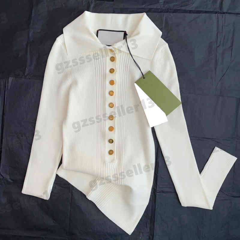 Half Cardigan Women Sweaters Button Lapel Sweater GU Fashion Brand High Quality Long Sleeve Knitted Sweater Luxury Designer Womens Clothing 4 Colors 0912
Half Cardigan Women Sweaters Button Lapel Sweater GU Fashion Brand High Quality Long Sleeve Knitted Sweater Luxury Designer Womens Clothing 4 Colors 0912