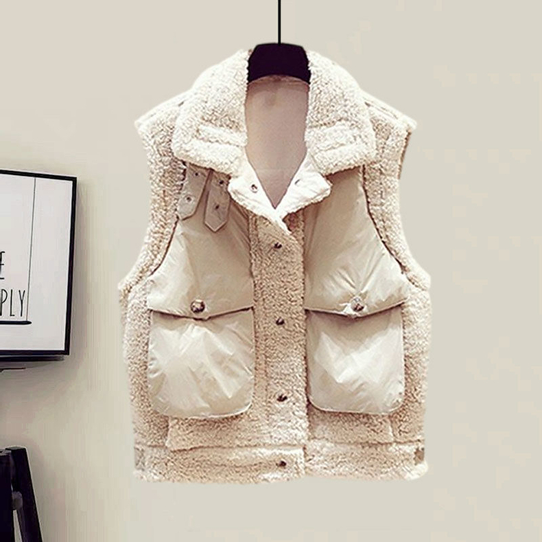 Womens Two Piece Pants Winter Womens Tracksuit Monster Letter Printed Knitted Pullover Sweater Lamb Wool Vest Casual Pants Suit 3 Piece Set 220906