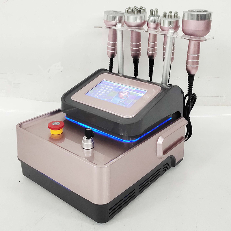 Cavitation Slimming Machine 40K Ultrasonic Tripolar Multipolar RF Vacuum Lipo Suction Massage Fat Loss Weight Reduction Skin Tightening Body Shaping F