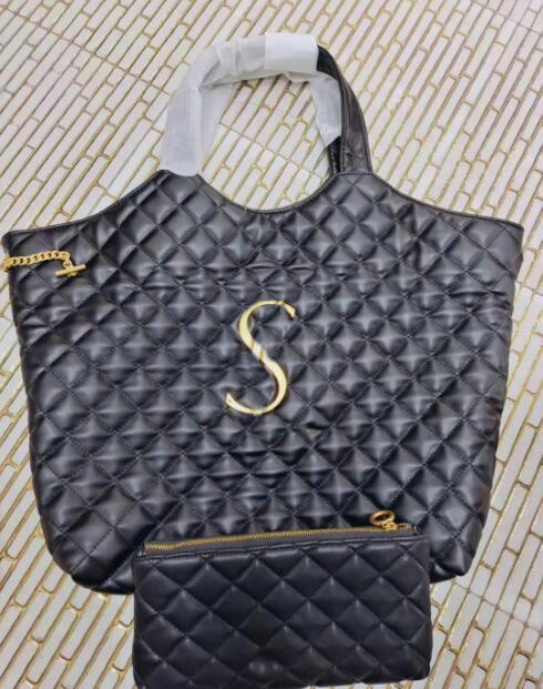 Women's luxury composite shopping bags Seven-grid frosted leather Ling plaid cow leather flap handbag long shoulder bag crossbody wallet, Black
Women's luxury composite shopping bags Seven-grid frosted leather Ling plaid cow leather flap handbag long shoulder bag crossbody wallet, Black