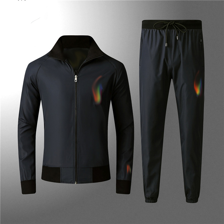 mens tracksuits sportswear small horse for men jogger stand collar designer sweatshirt loose inside net pants mens