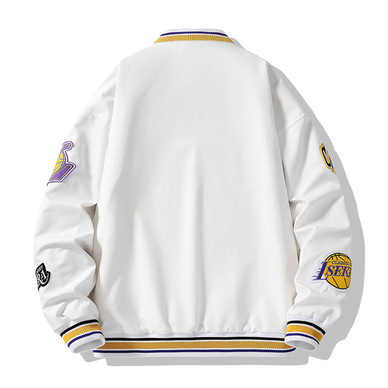 Mens Jackets Spring Mens Bomber Baseball Jacket Letter Embroidery Patchwork Coat Hip Hop Streetwear Casual Loose Varsity Jackets Unisex 220906