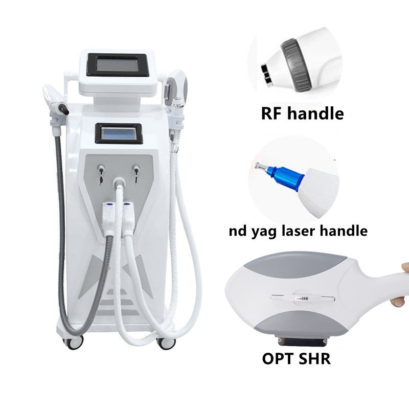 OPT IPL Laser Hair Removal Machines Permanent Yag Laser Tattoo Remover Skin Rejuvenation Pigment Acne Therapy Machine Salon Use