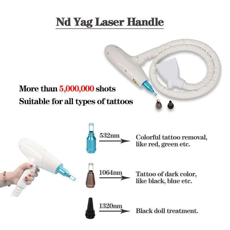 2022 Multifunctional opt Radio Frequency skin lifting machine q switch nd yag laser