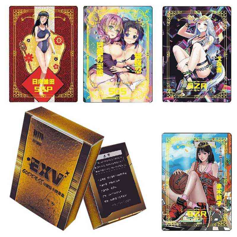 Card Games Goddess Story EXV WAIFU Collection Anime Goddess Cards Child Kids Birthday Gift Game PTR Cards Table Toys for Family Gifts T220905
Card Games Goddess Story EXV WAIFU Collection Anime Goddess Cards Child Kids Birthday Gift Game PTR Cards Table Toys for Family Gifts T220905