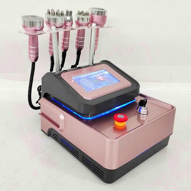 Professional Lipo Slimming Machine 40K Ultrasonic Radio Frequency Cavitation RF Cellulite Removal Body Shaping Skin Tightening Face Lifting Fat Loss S