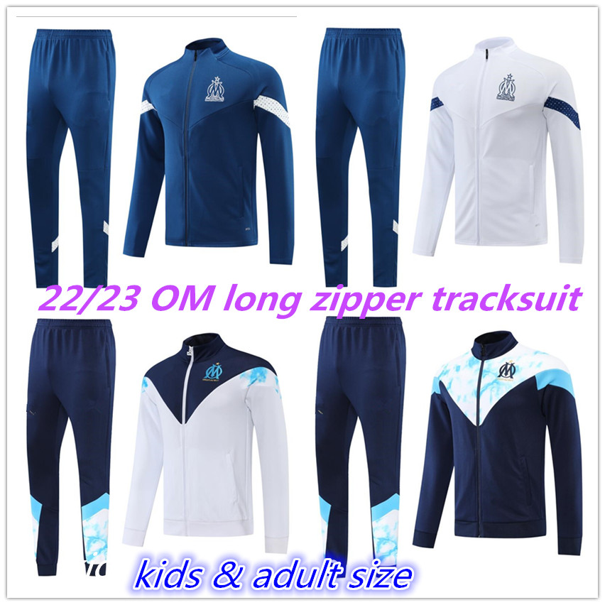 22 23 soccer kids & adult tracksuit MILIK PAYET Marseilles survetement long zipper jacket fottball Training suit 2022 2023 child Olympique OM football jogging set
22 23 soccer kids & adult tracksuit MILIK PAYET Marseilles survetement long zipper jacket fottball Training suit 2022 2023 child Olympique OM football jogging set