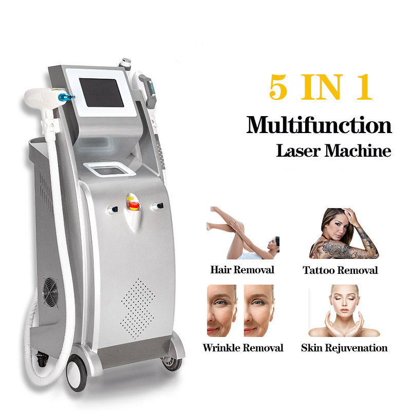 IPL Lazer Fast Hair Removal Machine Multifunctional Nd Yag Laser Tattoo Remova Elight Skin Rejuvenation