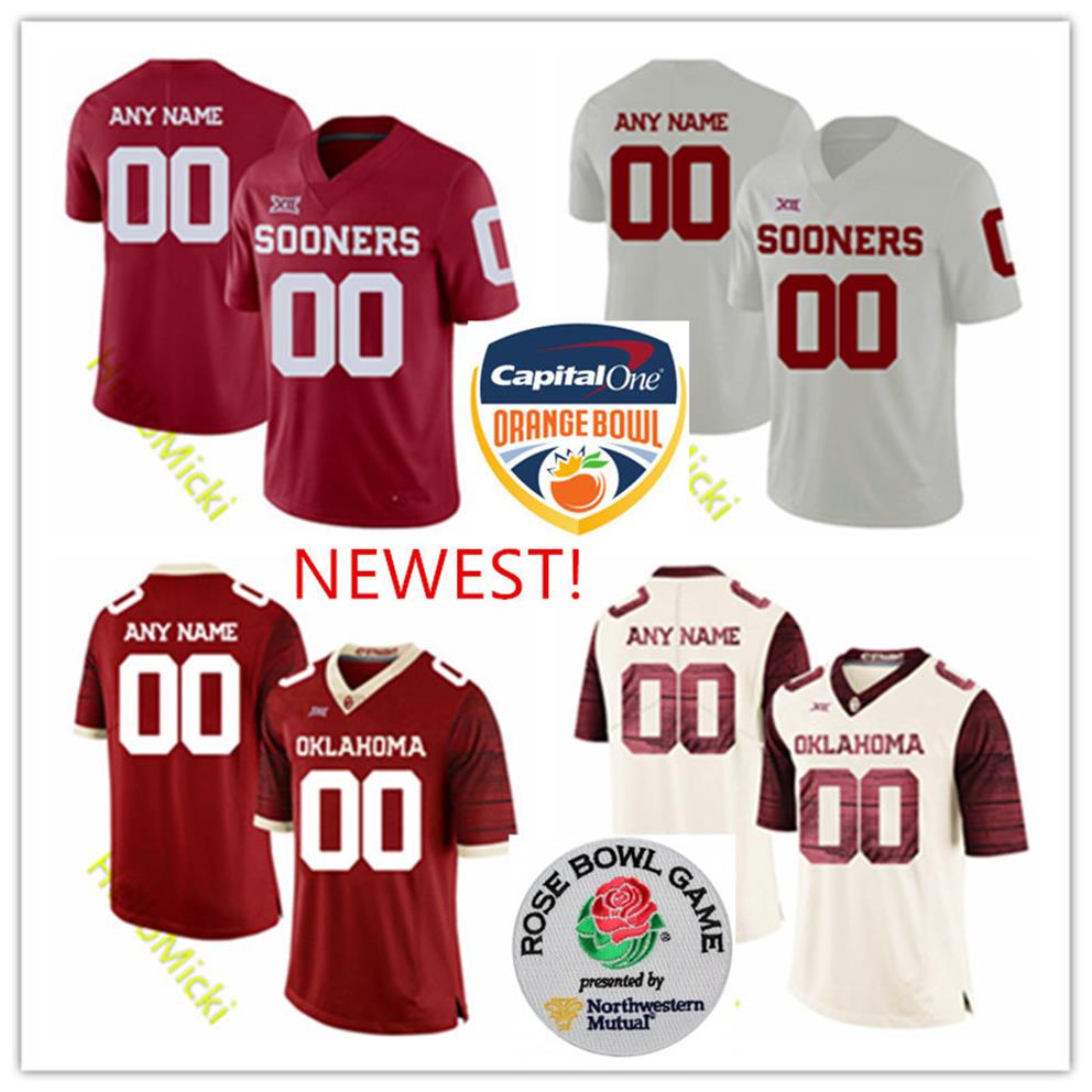 NCAA Custom Oklahoma Sooners Football Jersey 20 Billy Sims Jersey 81 Mark Andrews 11 Dede Westbrook 29 Rickey Dixon 30 Greg Pruitt 35 C248d, Crimson with orange bowl patch
NCAA Custom Oklahoma Sooners Football Jersey 20 Billy Sims Jersey 81 Mark Andrews 11 Dede Westbrook 29 Rickey Dixon 30 Greg Pruitt 35 C248d, Crimson with orange bowl patch