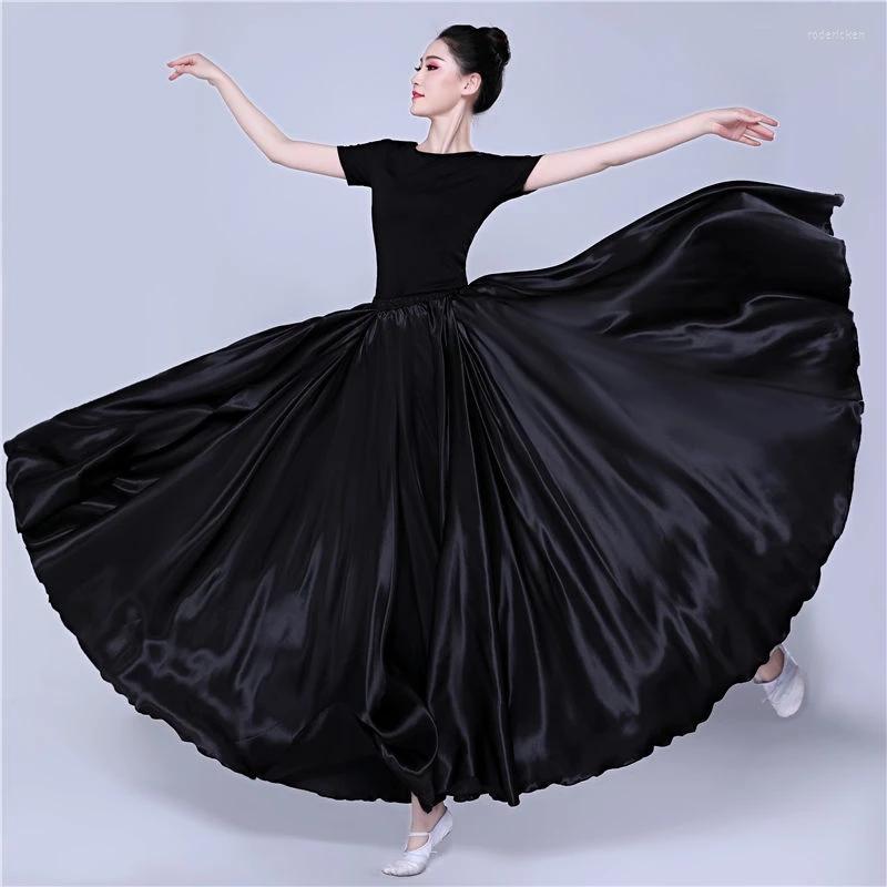 Stage Wear Woman 720 Degree Satin Skirt Belly Dance Women Gypsy Long Skirts Dancer Practice 105cm Assorted 110cm 115cm, Black
Stage Wear Woman 720 Degree Satin Skirt Belly Dance Women Gypsy Long Skirts Dancer Practice 105cm Assorted 110cm 115cm, Black