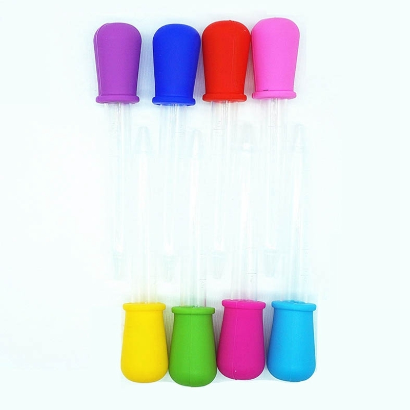 Cups Dishes Utensils 5ML Child Baby Dropper Medicine Feeder Device Silicone Pipette Liquid Food Plastic Infant 220906