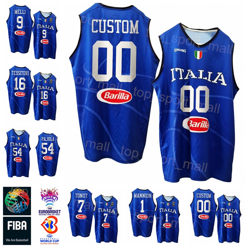 Basketball Printed National Team Italy Jersey EuroBasket 7 Stefano Tonut 1 Nicolo Mannion 9 Nicolo Melli 0 Marco Spissu 16 Amedeo Tessitori 20 Simone Fontecchio, Blue
Basketball Printed National Team Italy Jersey EuroBasket 7 Stefano Tonut 1 Nicolo Mannion 9 Nicolo Melli 0 Marco Spissu 16 Amedeo Tessitori 20 Simone Fontecchio, Blue