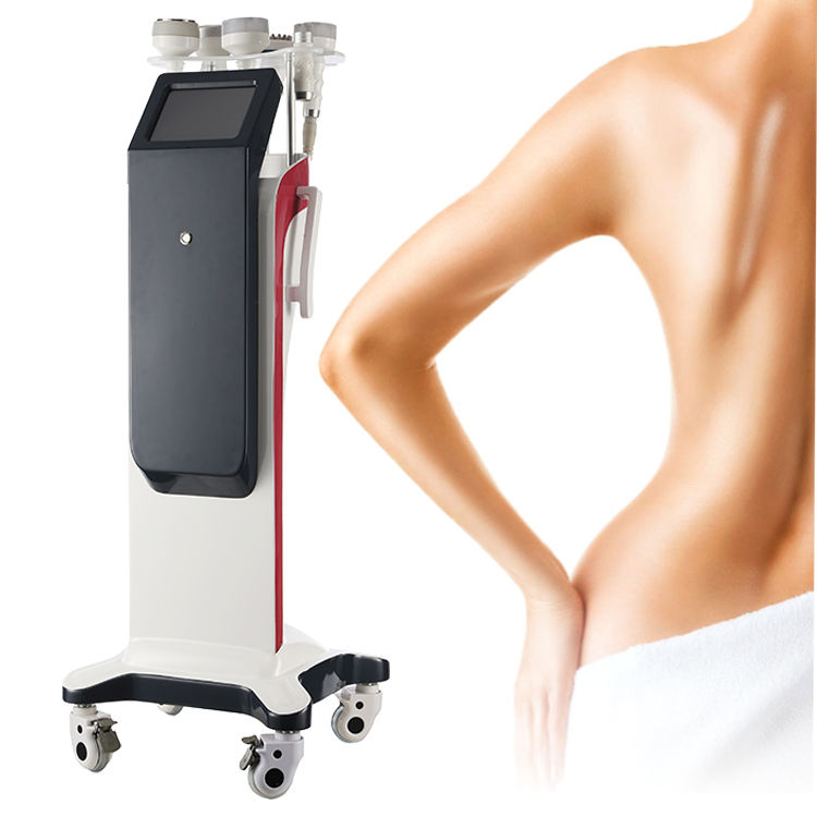 S shape body slimming 40K cavitation vacuum RF magnetic Body shaping beauty machine