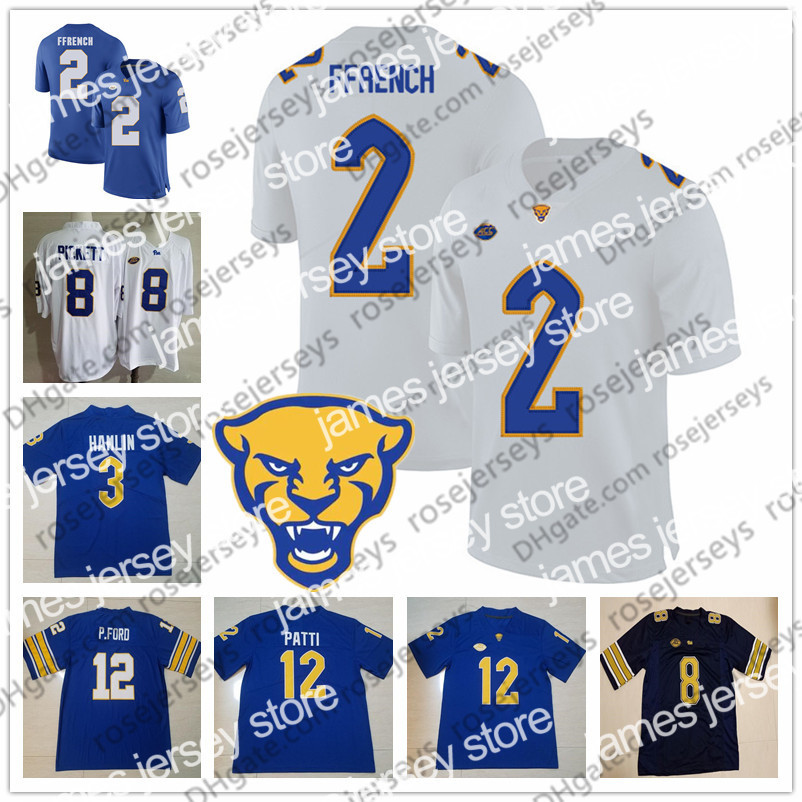 American College Football Wear Pitt Pittsburgh Panthers #2 Maurice Ffrench 3 Damar Hamlin 5 Tre Tipton 12 Paris Ford Nick Patti 17 Rashad Weaver 2019 New Jersey, New navy blue
American College Football Wear Pitt Pittsburgh Panthers #2 Maurice Ffrench 3 Damar Hamlin 5 Tre Tipton 12 Paris Ford Nick Patti 17 Rashad Weaver 2019 New Jersey, New navy blue