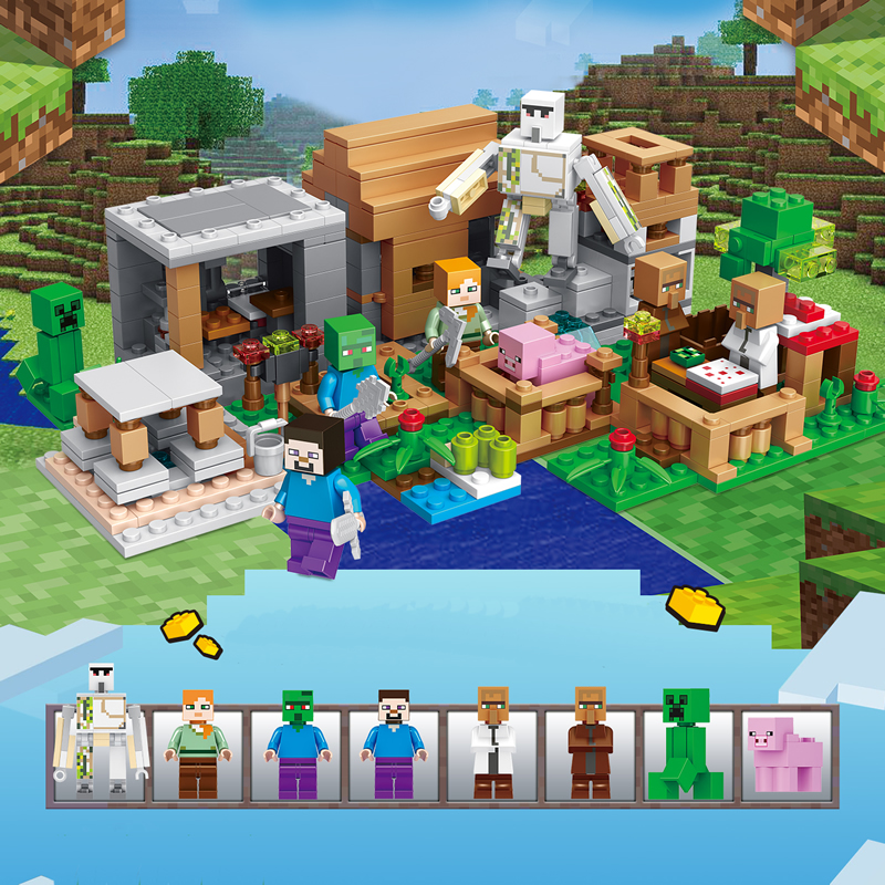 My World Small Village Scene Building Kit Blocks Model Mini Figures Set Kids Toys 30086
My World Small Village Scene Building Kit Blocks Model Mini Figures Set Kids Toys 30086