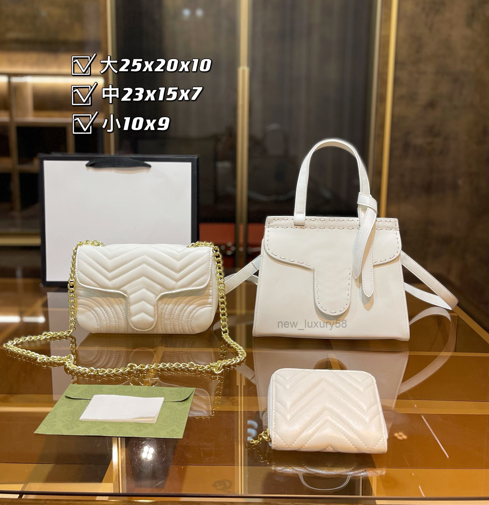 Flap bag chains bags handbag High Luxurys designers top Quality Ladies 2022 Printed Women fashion mother package purse handbags shoulder wal
Flap bag chains bags handbag High Luxurys designers top Quality Ladies 2022 Printed Women fashion mother package purse handbags shoulder wal