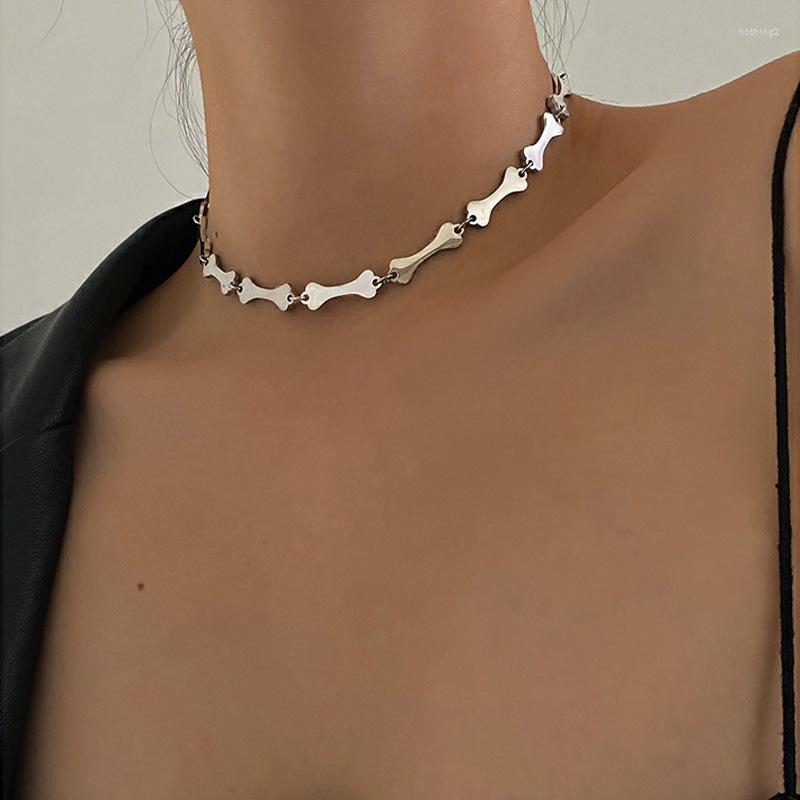 Choker Ins Bone Link Chain Necklaces Cool Girl Stainless Steel For Women Vintage Designer Necklace Jewelry Gift
Choker Ins Bone Link Chain Necklaces Cool Girl Stainless Steel For Women Vintage Designer Necklace Jewelry Gift