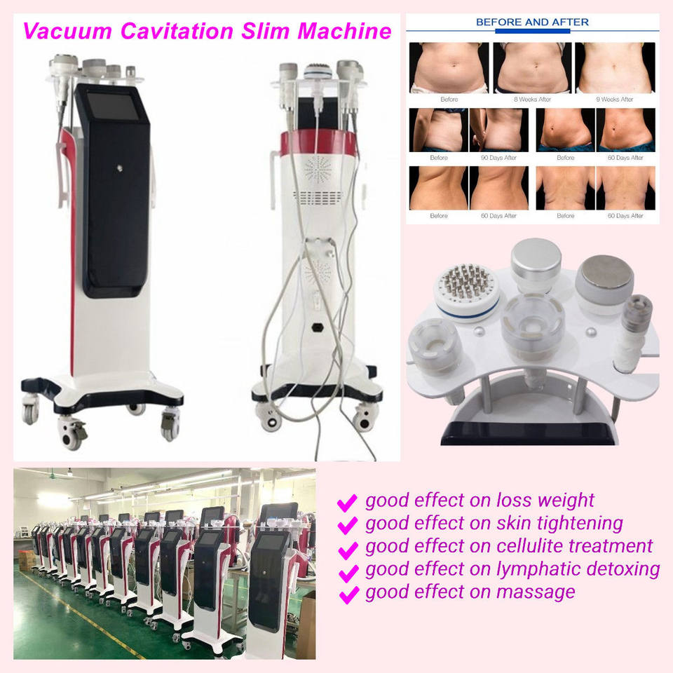 2022 Radio Frequency System Cavitation Slimming System Ultrasonic Fat Burner Cellulite Removal 6 IN 1 Slim Machine
