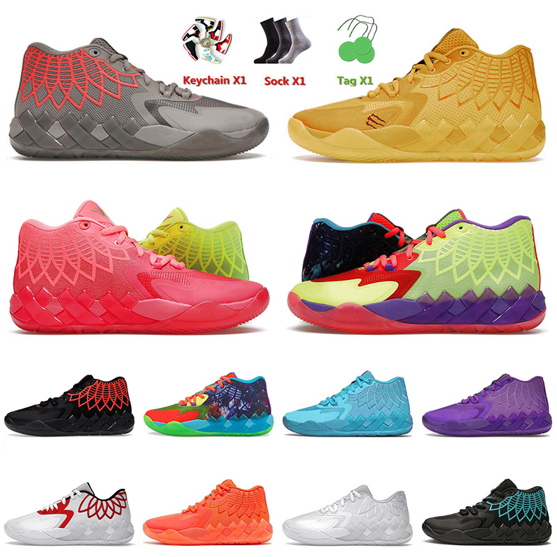 Lamelo Ball Rick And Morty Basketball Shoes Rock Ridge Red Metallic Gold Beige MB.01 Black Blast Queen City Galaxy Men Women Trainers Sneakers 40-46, C17 40-46
Lamelo Ball Rick And Morty Basketball Shoes Rock Ridge Red Metallic Gold Beige MB.01 Black Blast Queen City Galaxy Men Women Trainers Sneakers 40-46, C17 40-46
