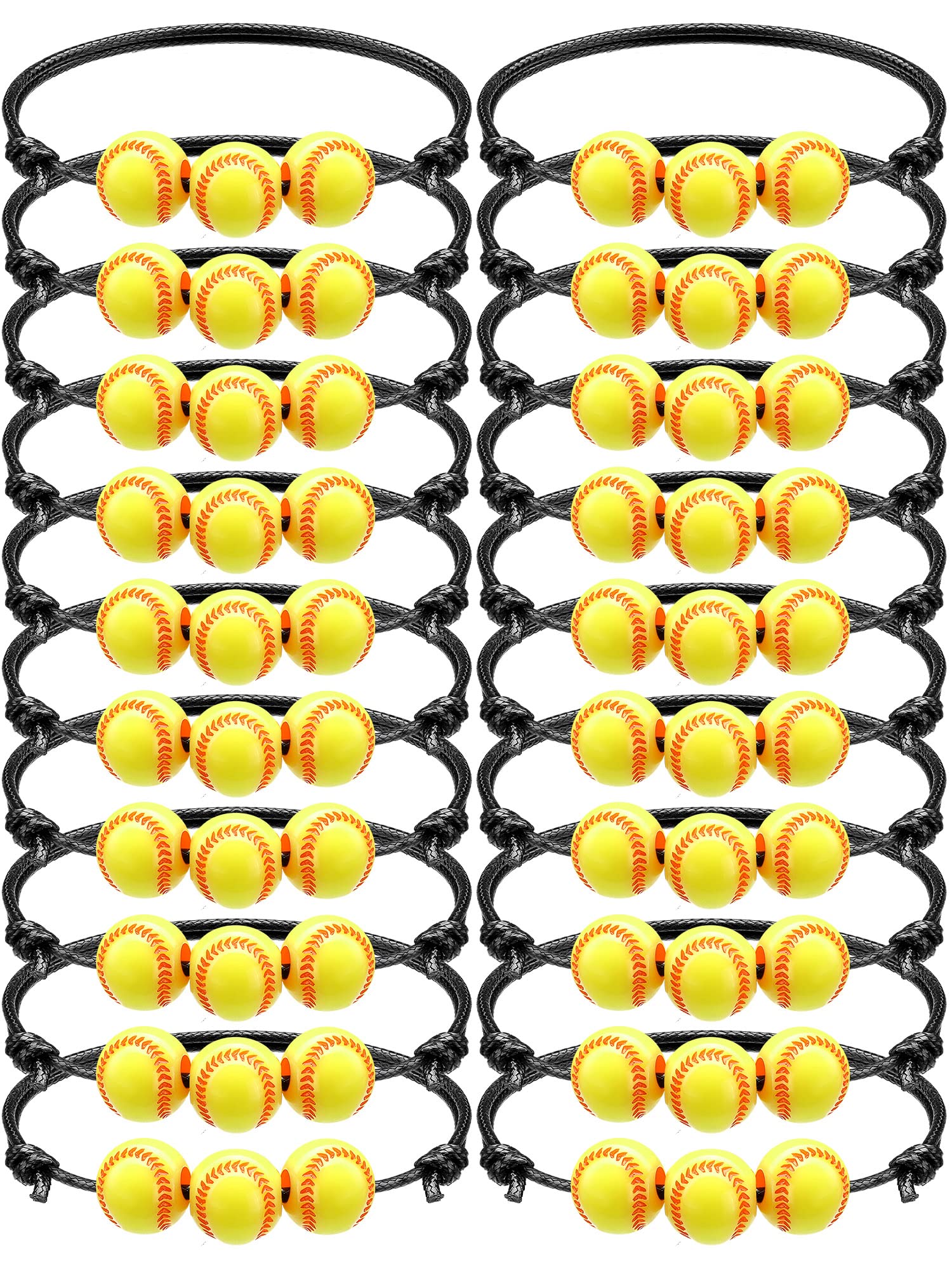 Charm Bracelets Softball Wristbands Yellow Beads Adjustable Inspirational Sport Ball Bracelet For Teens Adts Birthday Party Luckyhat Am0Ar
Charm Bracelets Softball Wristbands Yellow Beads Adjustable Inspirational Sport Ball Bracelet For Teens Adts Birthday Party Luckyhat Am0Ar