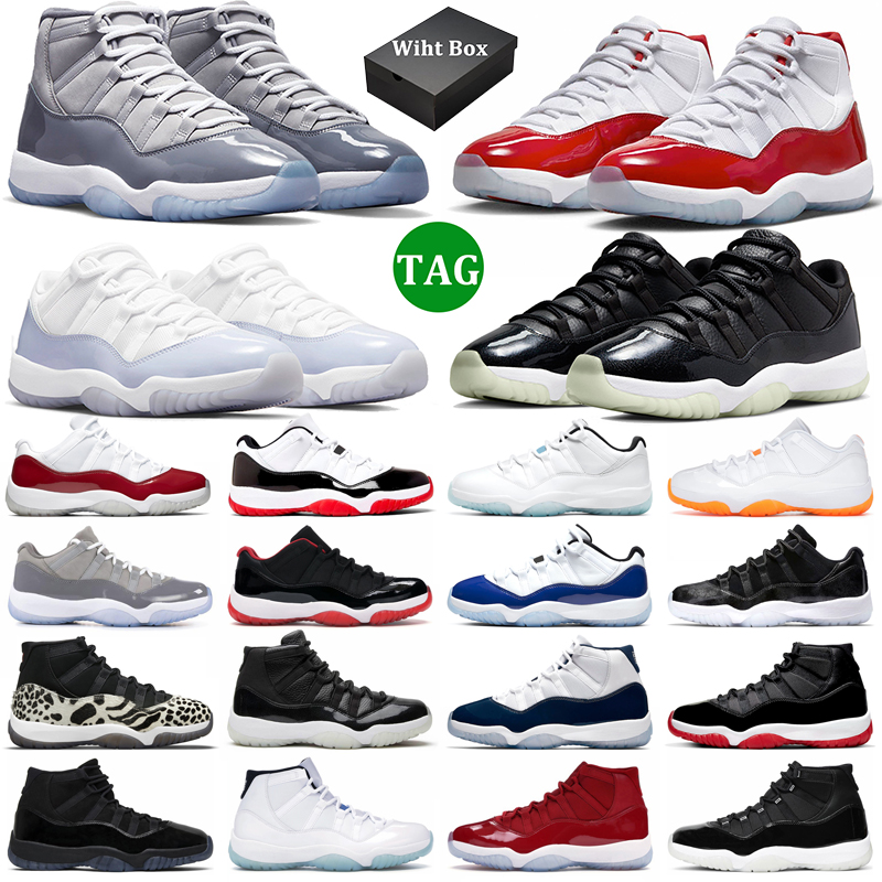 With Box 11 Basketball Shoes Men 11s Cherry Cool Grey Jubilee 25th Anniversary Gamma Blue 72-10 Pure Violet Concord Bred Mens Women Trainers
With Box 11 Basketball Shoes Men 11s Cherry Cool Grey Jubilee 25th Anniversary Gamma Blue 72-10 Pure Violet Concord Bred Mens Women Trainers