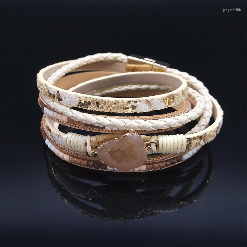 Link Bracelets Bohemian PU Slim Strips Weave Vintage Bandle Women Width Rhinestone Chain Wrap Bracelet Jewelry Brazalete BXH822S04
Link Bracelets Bohemian PU Slim Strips Weave Vintage Bandle Women Width Rhinestone Chain Wrap Bracelet Jewelry Brazalete BXH822S04