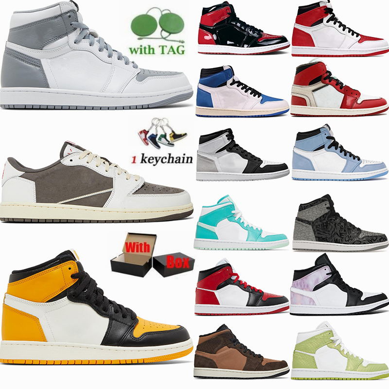 Mens 1 Basketball Shoes Low Reverse Mocha Stealth Stage Haze University Blue Patent Bred Yellow Toe Homage Jumpman Mochas Womens Sports Sneaker 1s Trainers With Box
Mens 1 Basketball Shoes Low Reverse Mocha Stealth Stage Haze University Blue Patent Bred Yellow Toe Homage Jumpman Mochas Womens Sports Sneaker 1s Trainers With Box