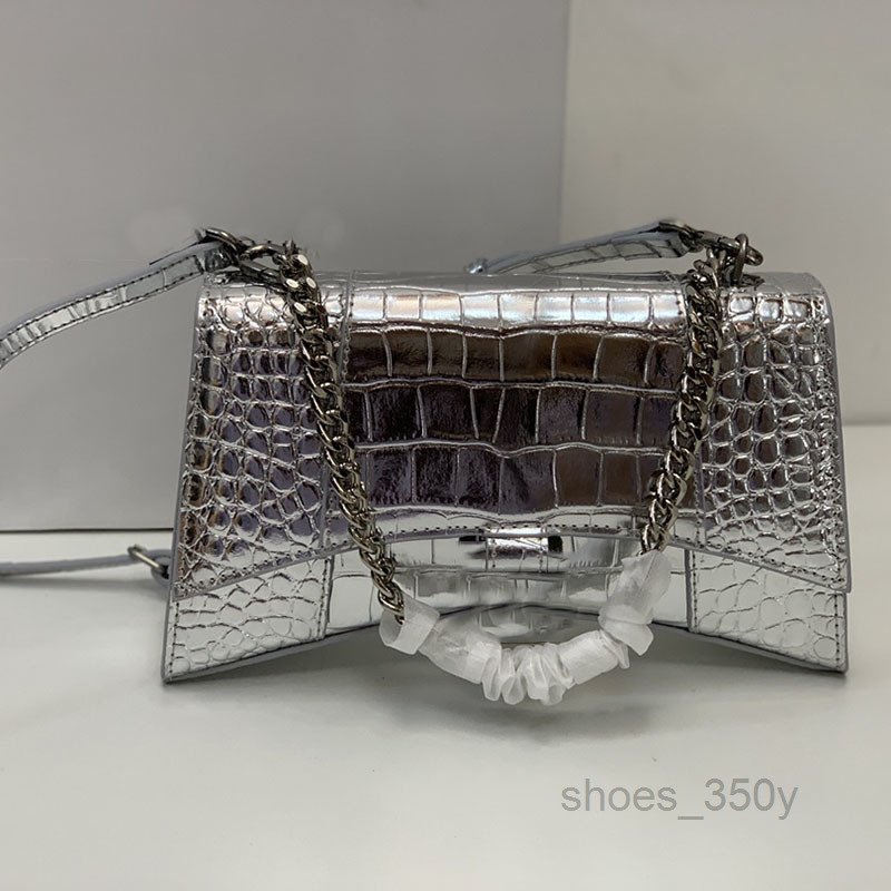 Evening Bags 5 Colors Alligator Hourglass Bag Designer Chain Hobos Women Crossbody Crescent Bag Shoulder Bags Purse Cowhide Genuine Leather
Evening Bags 5 Colors Alligator Hourglass Bag Designer Chain Hobos Women Crossbody Crescent Bag Shoulder Bags Purse Cowhide Genuine Leather