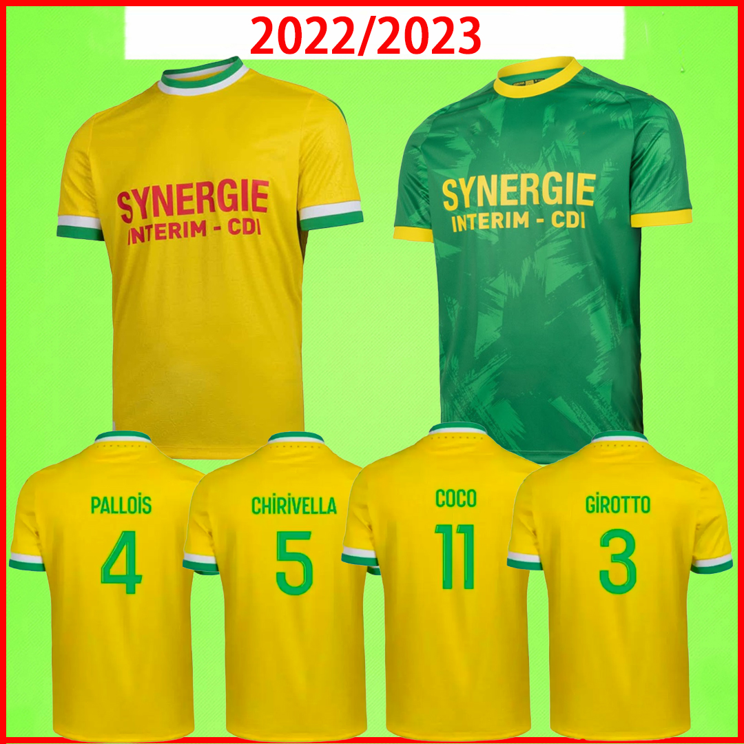Maillot de foot FC Nantes SISSOKO soccer jerseys 22 23 Etoile GIROTTO COULIBALY BLAS KOLO MUANI SIMON 2022 2023 football shirt men kit home away yellow green, 2022 away
Maillot de foot FC Nantes SISSOKO soccer jerseys 22 23 Etoile GIROTTO COULIBALY BLAS KOLO MUANI SIMON 2022 2023 football shirt men kit home away yellow green, 2022 away
