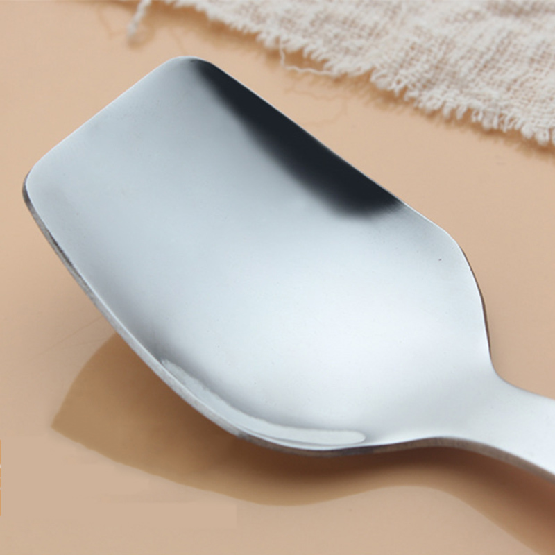 Cups Dishes Utensils 2Pcs Baby Spoon Fork Set Safety Stainless Steel Children Feeding Cutlery Utensil Cartoon Mouse Toddler Infant Dinnerware MBG0359 