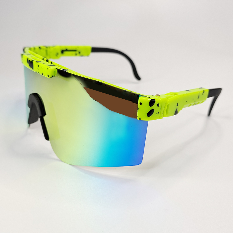Fashion Cycling Glasses UV400 Outdoor Polarized Sports Eyewear Fashion Bike Bicycle Sunglasses Mtb Goggles with Case