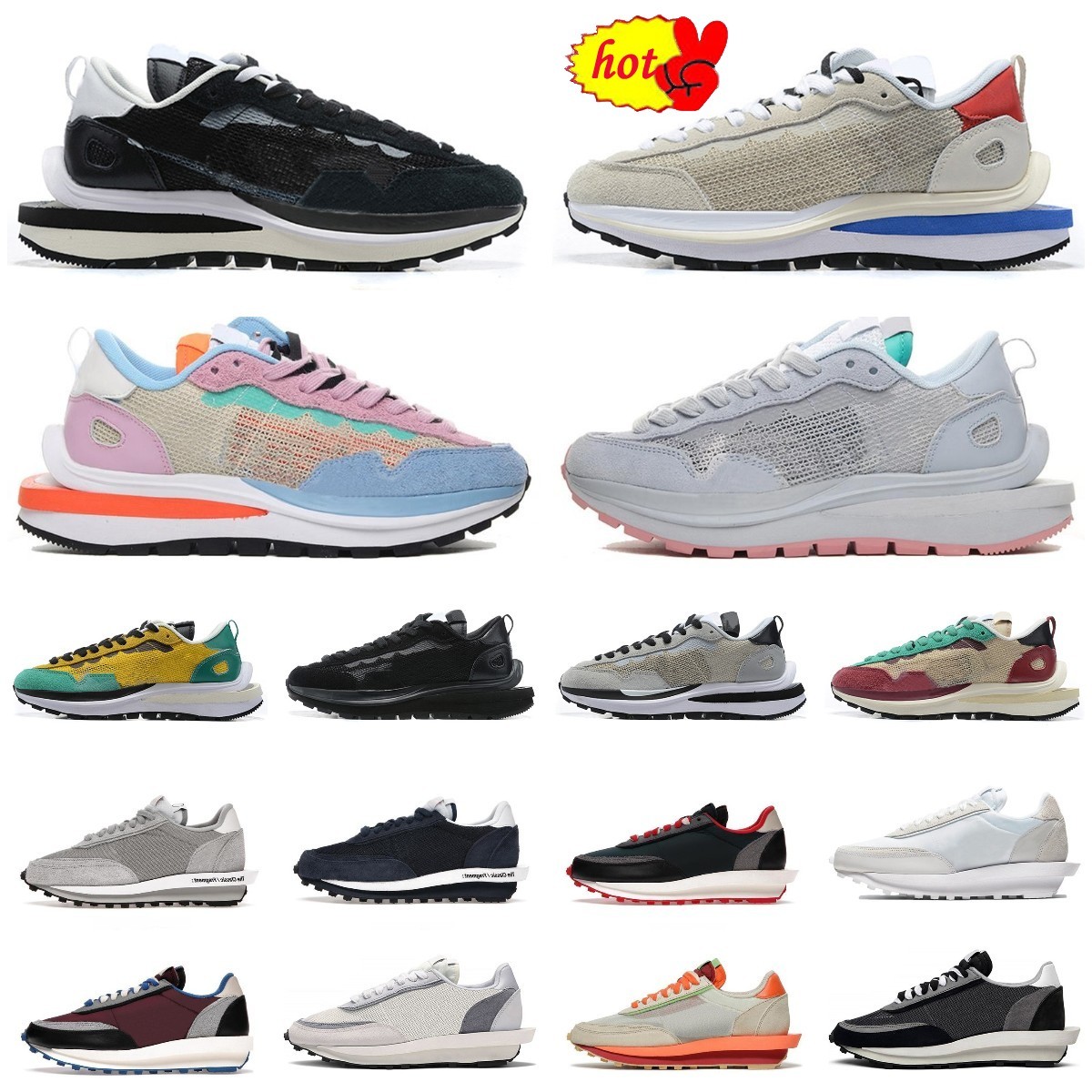 Sandals TOP Running Shoes Newest Waffle running shoes men women SF Fragment Blue Void Grey Pine Green black nylon green multi Summit White LX, Nylon white
Sandals TOP Running Shoes Newest Waffle running shoes men women SF Fragment Blue Void Grey Pine Green black nylon green multi Summit White LX, Nylon white