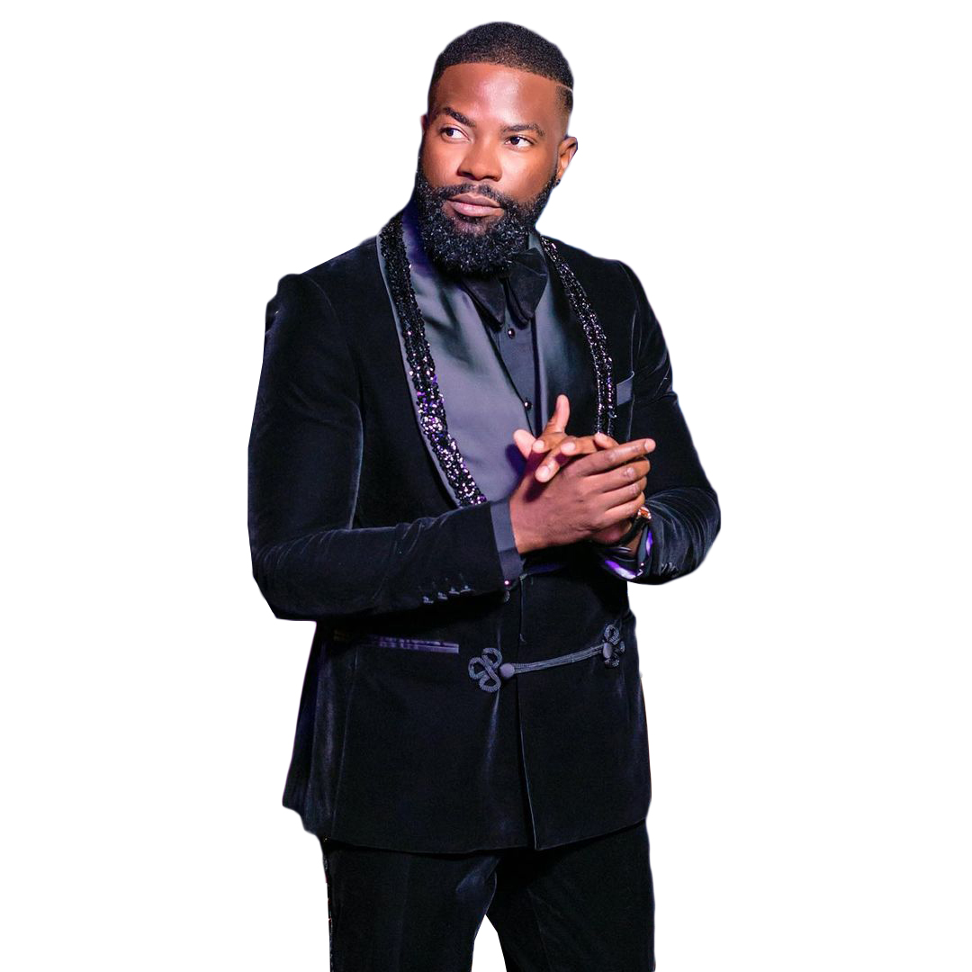 Black Velvet Groom Men Wedding Tuxedos Crystal Beading Outfits Costume Homme Mariage Party Prom Blazer Wear 2 Pieces