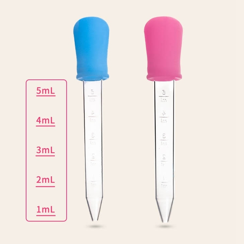 Cups Dishes Utensils 5ML Child Baby Dropper Medicine Feeder Device Silicone Pipette Liquid Food Plastic Infant 220906