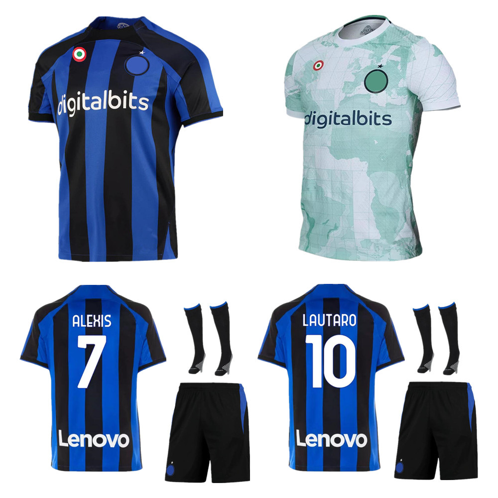 22-23 LAUTARO Soccer jersey adult kits 2022 2023 ALEXIS SKRINIAR BROZOVIC Milan Set Sock Maillot de foot football shirt, 22/23 away
22-23 LAUTARO Soccer jersey adult kits 2022 2023 ALEXIS SKRINIAR BROZOVIC Milan Set Sock Maillot de foot football shirt, 22/23 away