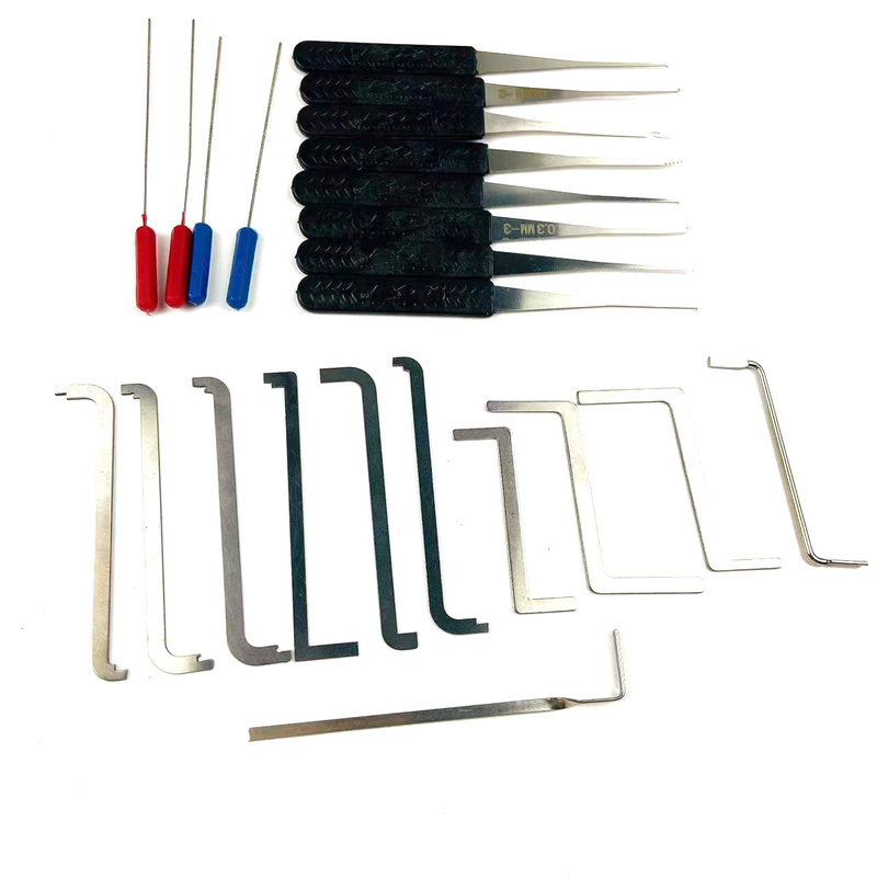 Door Locks Arrivals Fun Picking Game Set Transparent Practice Tension Wrench Remove Tools 220906
