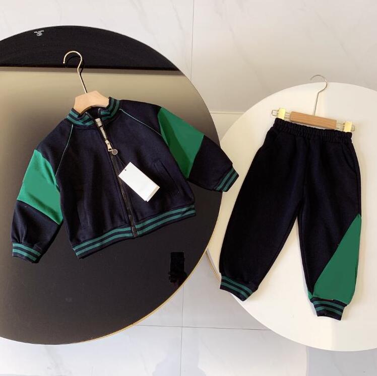 Kids Designer Sets Boys Gilrs Two Piece Outfits Fashion Letters Baby Tracksuit Zipper Jacket Coat Casual Sportsuits 2 Colors, Black
Kids Designer Sets Boys Gilrs Two Piece Outfits Fashion Letters Baby Tracksuit Zipper Jacket Coat Casual Sportsuits 2 Colors, Black