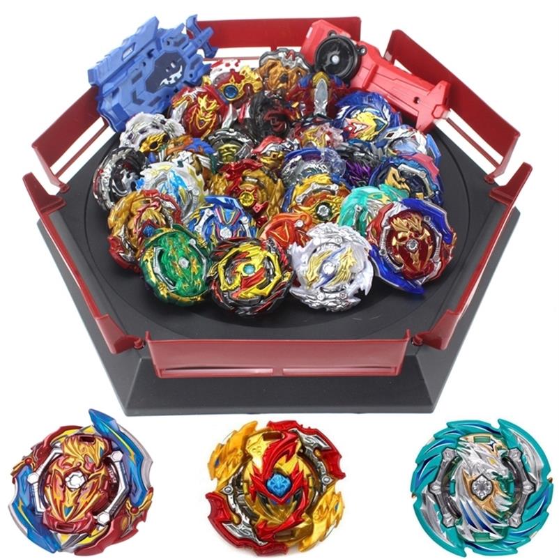 Beyblade Burst Set Toys Beyblades Arena Bayblade Metal Fusion 4D with Launcher Spinning Top Bey Blade Blades Toy Christmas gift LJ298L
Beyblade Burst Set Toys Beyblades Arena Bayblade Metal Fusion 4D with Launcher Spinning Top Bey Blade Blades Toy Christmas gift LJ298L