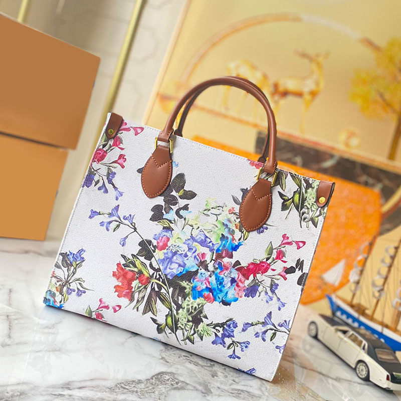 Large Tote Bag Women Handbag Purse High Capacity Shopping Bags Bold Floral Pattern Coated Canvas Genuine Leather Totes Top Handle Long Leather Shoulder Strap, 34*28*15cm
Large Tote Bag Women Handbag Purse High Capacity Shopping Bags Bold Floral Pattern Coated Canvas Genuine Leather Totes Top Handle Long Leather Shoulder Strap, 34*28*15cm