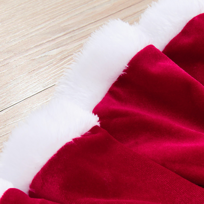 Clothing Sets Toddler Girls Xmas Costume For Year Kids Girls Xmas Clothes Set Tops Belt Pants Hat Baby Girls Christmas Outfit 220905