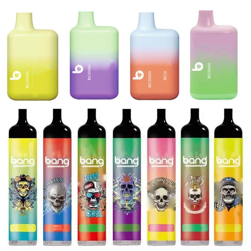 Bang BC 5000 Disposable E cigarettes Mesh 6000 Puffs 6K Mesh Coil Vape Pod 13ml 650mah Rechargeable Battery Pre-filled 5% Vapor
Bang BC 5000 Disposable E cigarettes Mesh 6000 Puffs 6K Mesh Coil Vape Pod 13ml 650mah Rechargeable Battery Pre-filled 5% Vapor