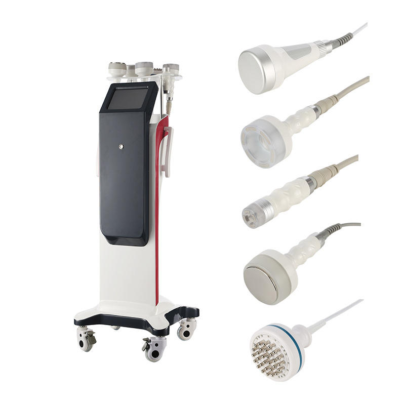 S shape body slimming 40K cavitation vacuum RF magnetic Body shaping beauty machine