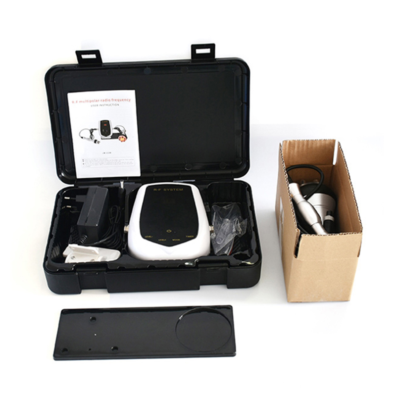 Home Use RF Skin Tightening Slimming Machine Body Shaping Face Lifting Anti Aging Wrinkle Removal Skin Rejuvenation Fat Loss Radio Frequency Eye Massa