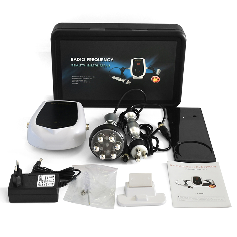 Home Use RF Skin Tightening Slimming Machine Body Shaping Face Lifting Anti Aging Wrinkle Removal Skin Rejuvenation Fat Loss Radio Frequency Eye Massa