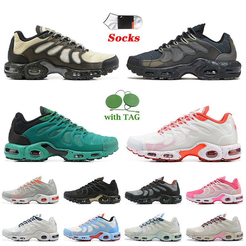 Women Mens Tn Terrascape Plus Running Shoes Big Size 12 Beige Black Barely Volt Dark Green White Red Sky Blue Pink Navy Sail Sea Glass Jogging Sports Trainers Sneakers, C15 dark green 39-46
Women Mens Tn Terrascape Plus Running Shoes Big Size 12 Beige Black Barely Volt Dark Green White Red Sky Blue Pink Navy Sail Sea Glass Jogging Sports Trainers Sneakers, C15 dark green 39-46