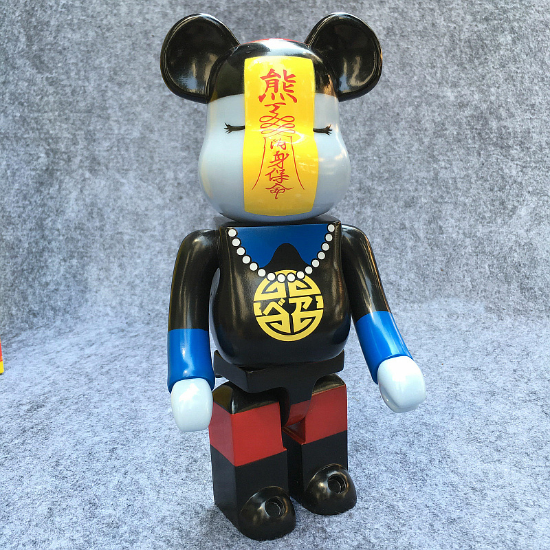 New Action & Figures 400% Bearbrick Cosplay Zombie Bearbricks PVC Action Figure Birthday Gifts